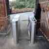 One-way tripod turnstile entrance and exit machine management wing gate swing gate campus construction site access control attendance system gate