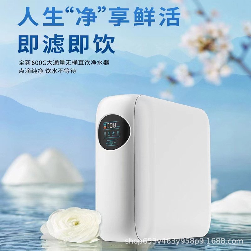 净水器家用厨下式自来水大英文直ro家用反渗透规欧纯水机流量插头 - 图0