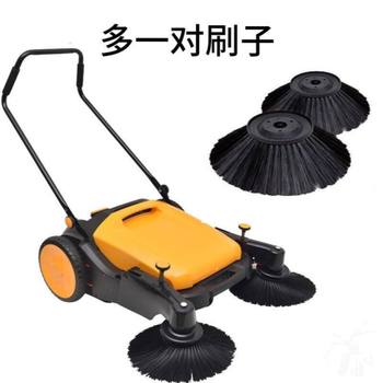 ໂຮງງານອຸດສາຫະກໍາ sweeper ໂຮງງານຜະລິດສາງຊັບສິນຂີ້ເຫຍື້ອຂີ້ຝຸ່ນເຮືອນໄກ່ທໍາຄວາມສະອາດຄູ່ມືໂຄງຮ່າງການ push type unpowered