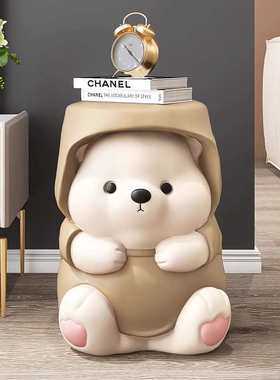 元气熊入户玄关换鞋凳落地摆件家居饰品客厅沙发旁床头柜乔迁新居