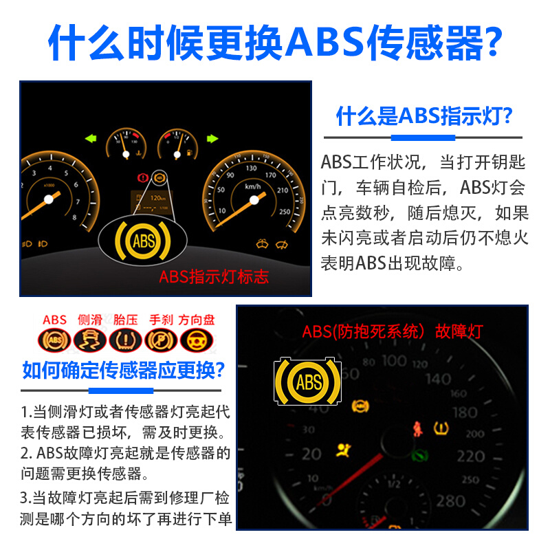 适用现代伊兰特ix45朗动i30格锐格越ix25索纳塔九ABS后轮速传感器 - 图1