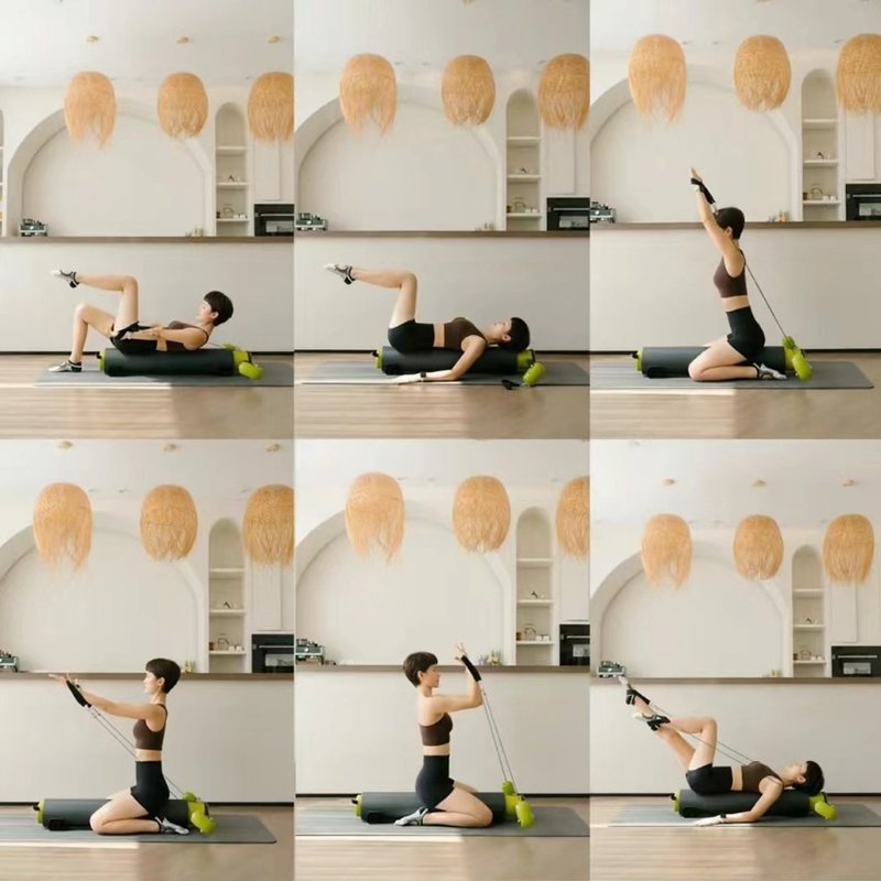 多功能滚轮滚筒核心床普拉提MOTR瑜伽器械产后移动塑身健身器械 - 图2