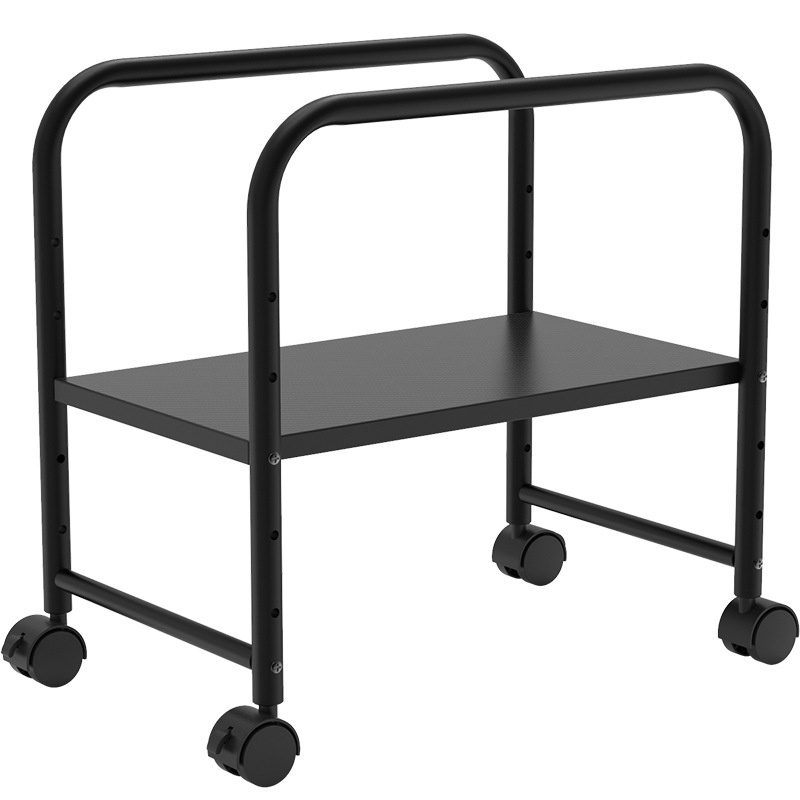 Office host bracket removable multi-layer chassis rack cooling chassis bracket multi-function storage rack with brake