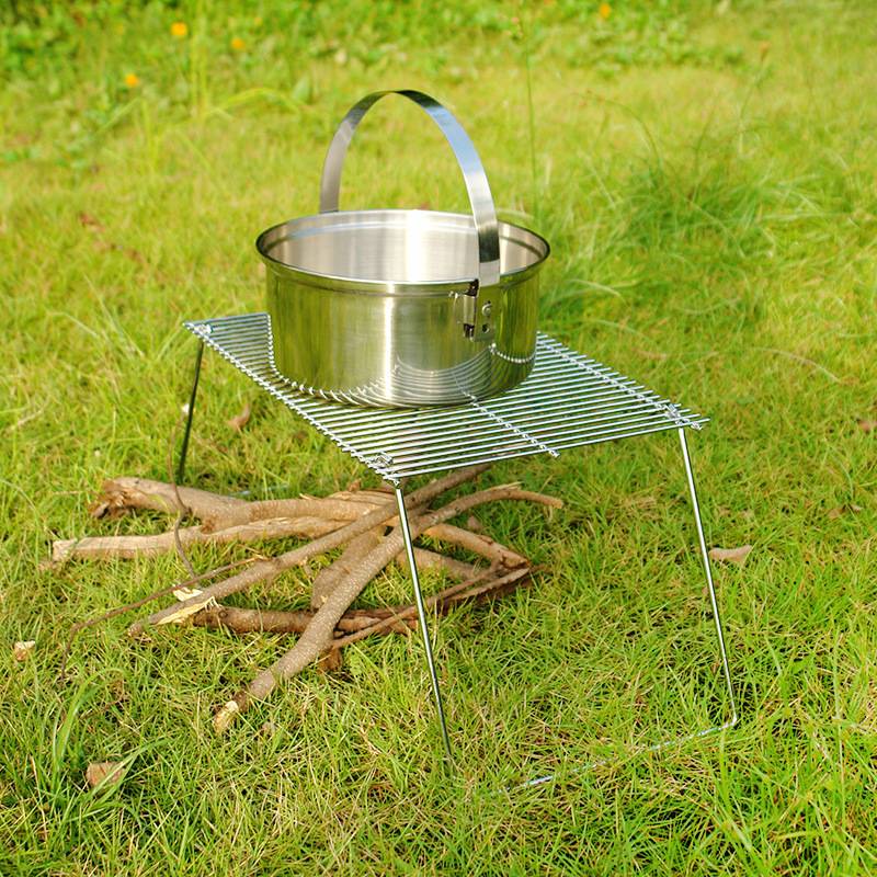 现货批发户外烧烤网 野营折叠烧烤架 便携式野炊烧烤网露营 - 图2
