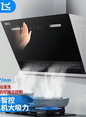 正品新飞油烟机家用厨房排油机出租房老式小型大吸力抽油烟机71宽