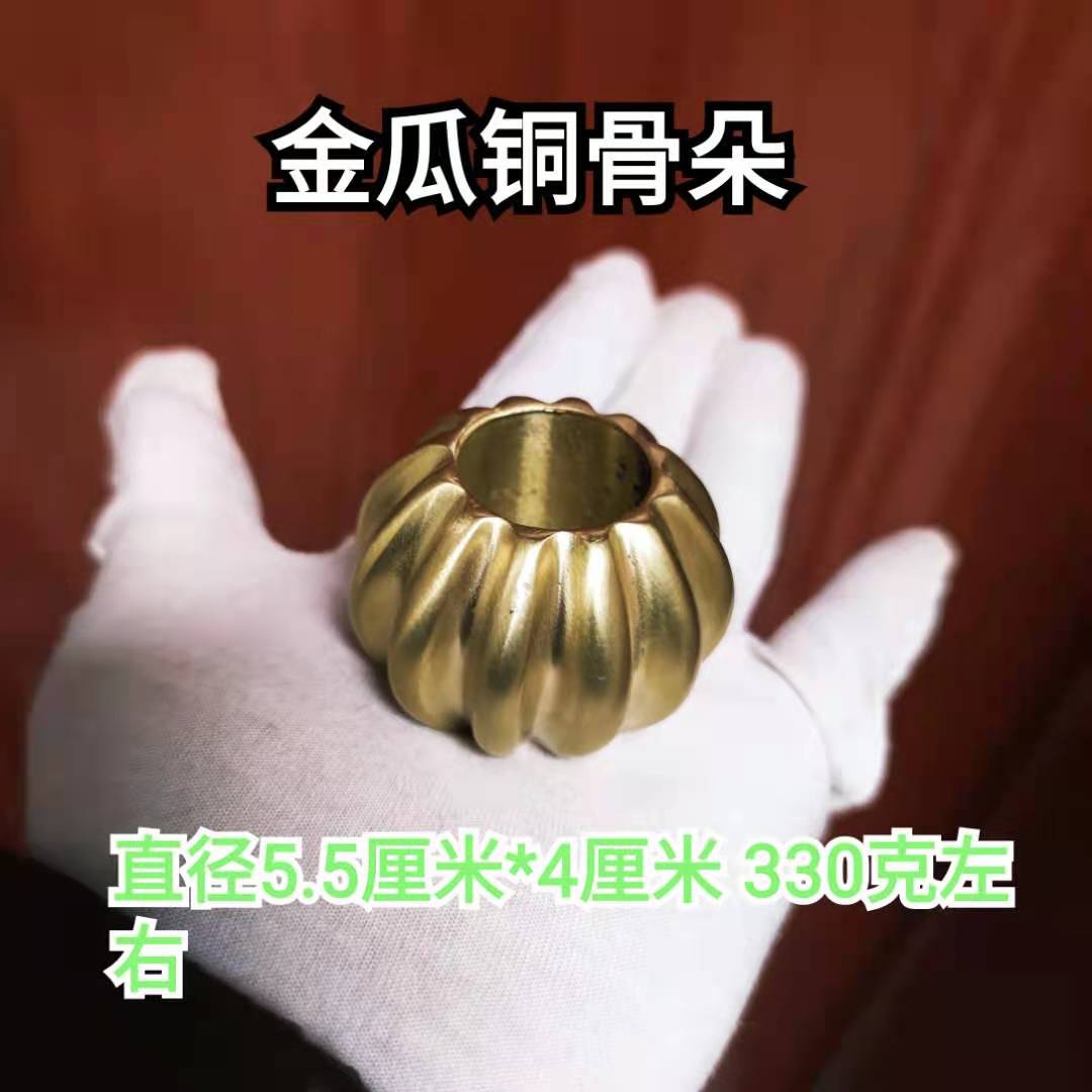 仿古辽金骨朵锤健身锤车载防身破窗安全锤金瓜锤冷兵器兵人甲配件-图3