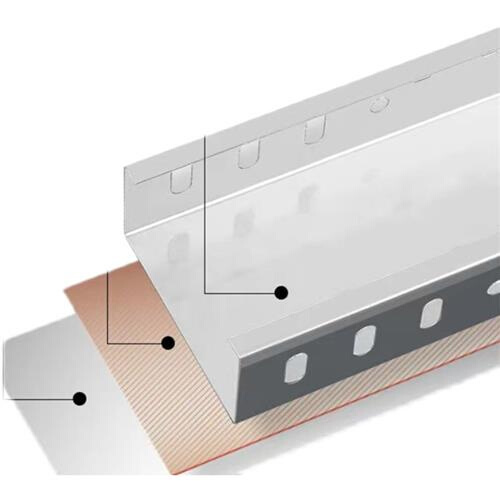 加厚槽式镀锌不锈钢防火喷塑阻燃走线防腐槽盒弱电缆桥架线槽定制
