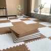 Room carpet, bedroom bedside blanket, can sit, sleep and fall, household floor mat, full spread, girl's living room splicing floor mat