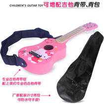 Wooden children small guitar can play 21 inch baby beginner 6 String Guitar Male girl simulation instrument