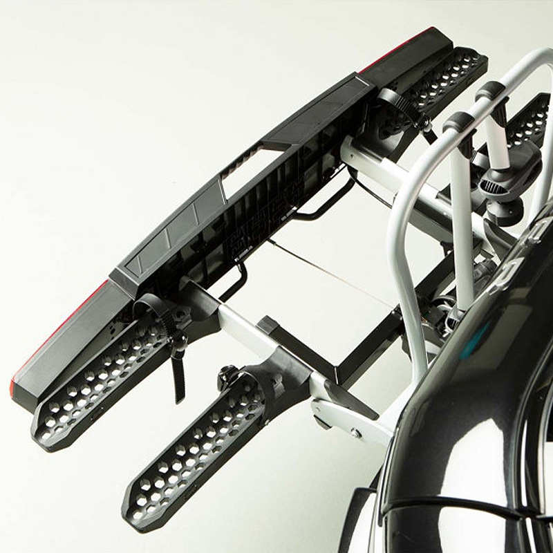 yakima福德自行车架球头后拖式支架可折叠带尾灯可运载车载单车 - 图1