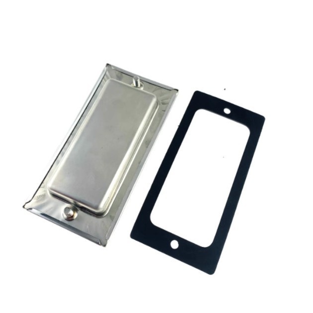 LS523 automated sheet metal chassis cabinet mechanical cabinet door handle XAM55 concealed handle built-in type with bottom shell