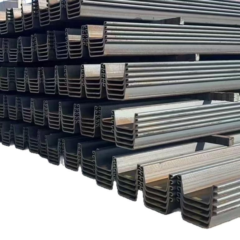 钢板桩SY390热轧U型400*170*15.5河堤围坝IV钢板桩 U型拉森钢板桩 - 图2