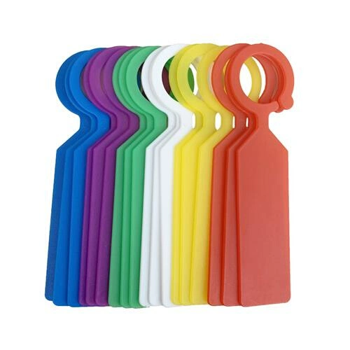 Thickened plastic label fruit tree hang tag ring set label ring buckle label mark plate grape melon fruit mark mark