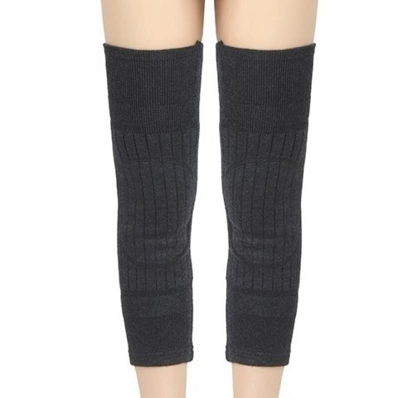 冬季保暖护膝老寒腿老年人专用膝盖护套加长款女士关节冬天护腿套-图3