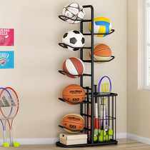 Basketball Containing Shelf Home Indoor Small School Football Volleyball Containing Basket Children Badminton Tennis Placed Shelf