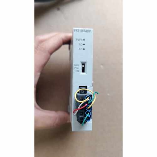 询价下单9新三菱模块FX5-485ADP，实物拍摄1个，功能包好，需 - 图0