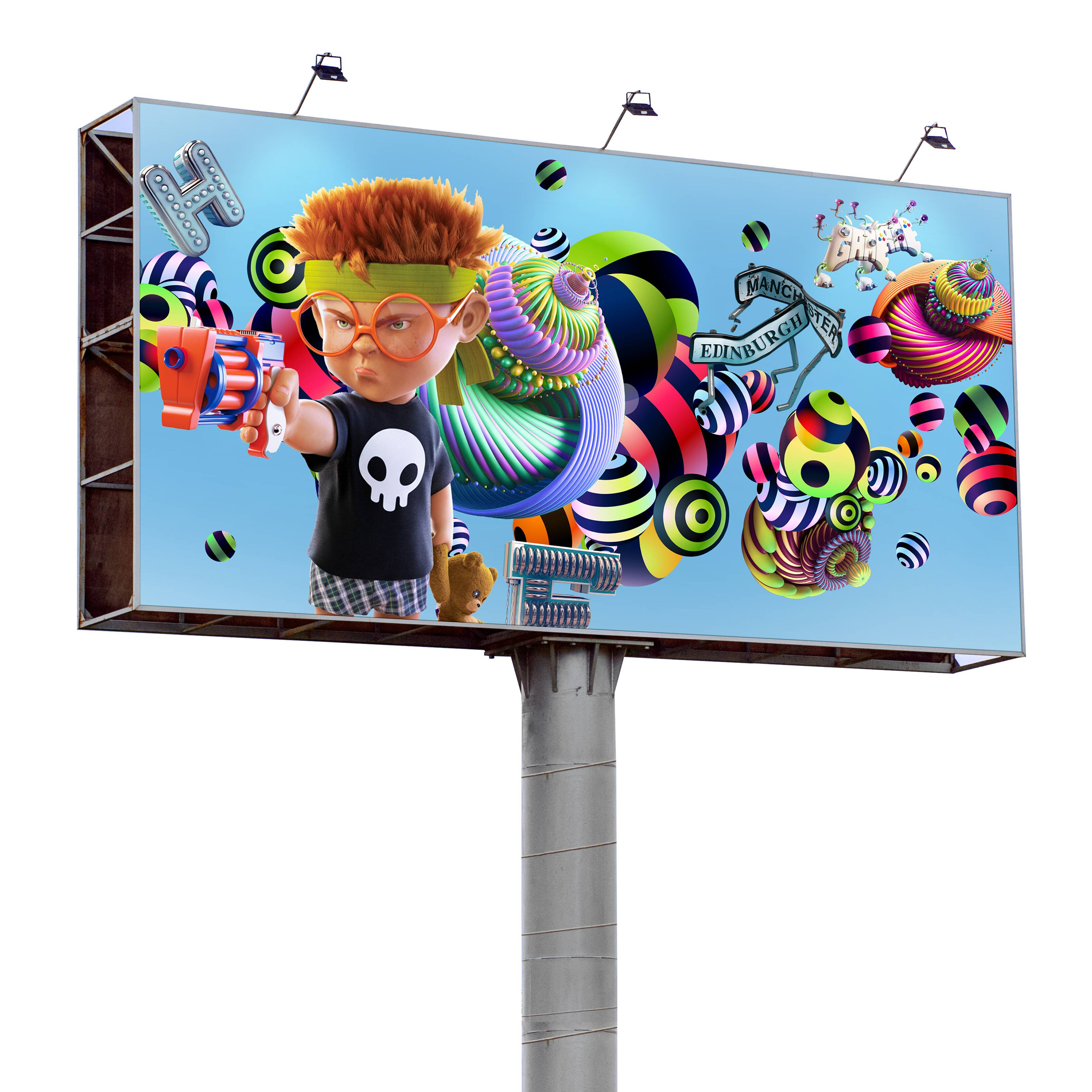 各类高清海报加急定制喷绘写真广告布招牌灯箱背景宣传画软膜板UV - 图1