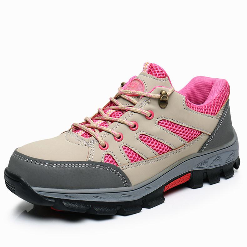 劳保鞋工作鞋防砸防刺透气电工男女防静电钢包头防臭绝缘无铁轻软 - 图0