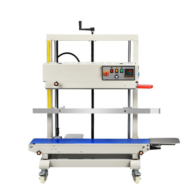 Vertical inkjet printing large bag sealing machine PE bag rice flour dog food feed bag thickened bag packaging machine lift