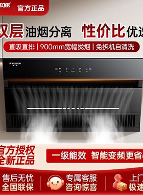 半球抽油烟机家用厨房侧吸式油烟机大吸力顶侧双吸油烟机变频