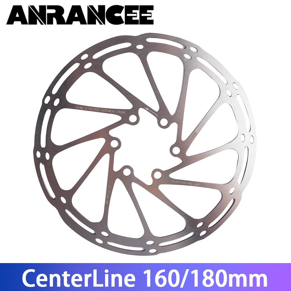ANRANCEE ดิสก์เบรกสำหรับจักรยานเสือภูเขาและถนน ขนาด 160 มม./180 มม. ระบบดิสก์เบรกไฮดรอลิก