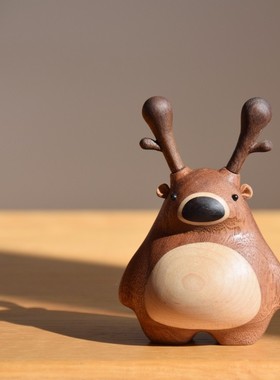 条条大鹿通罗马【慕物】按摩神器摆件