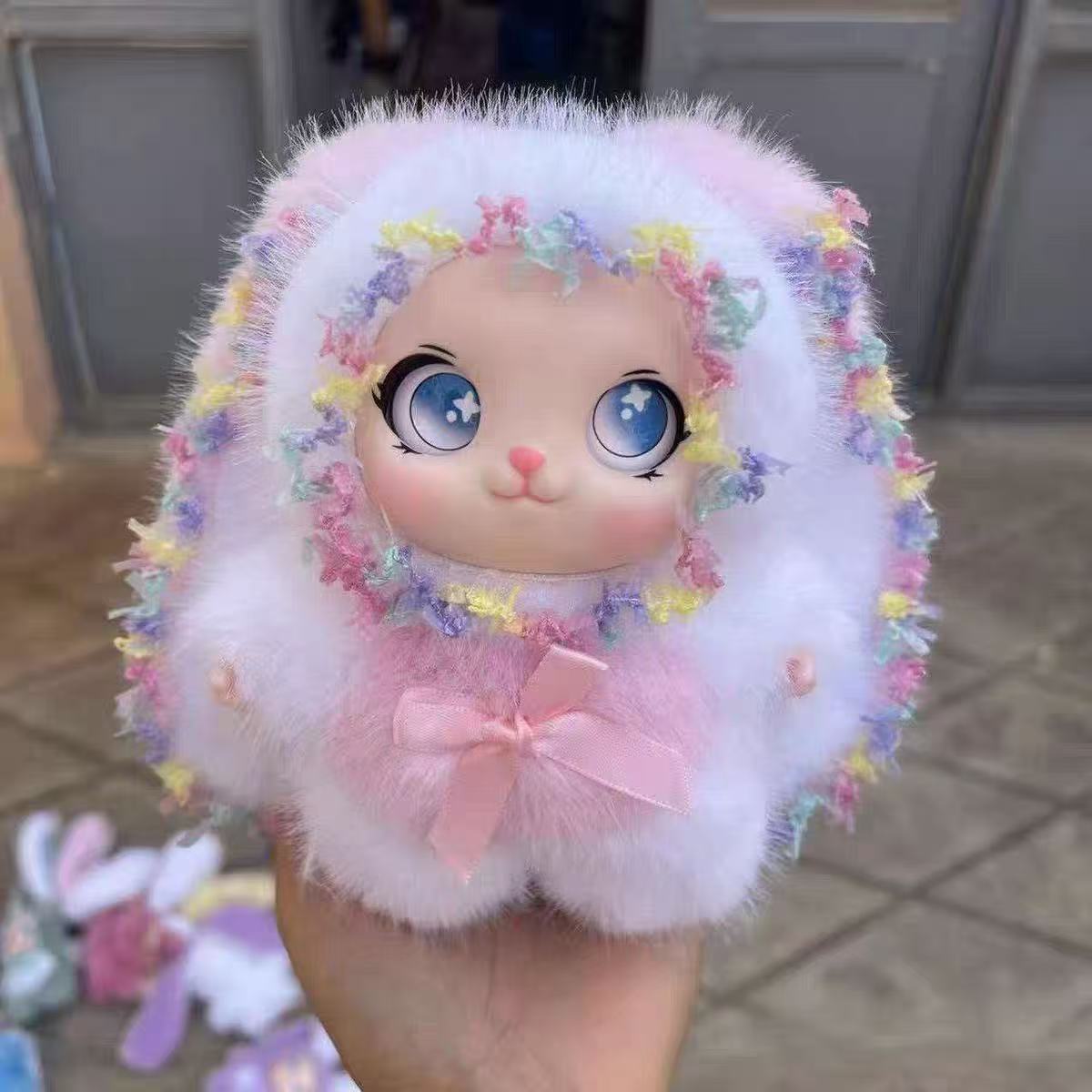 ตุ๊กตาผ้าพลัชกระต่ายโลลิต้าพร้อมจำหน่าย จี้ห้อยกระเป๋า ตุ๊กตาผ้าพลัชการ์ตูนน่ารัก ตุ๊กตาไวนิลน่ารัก