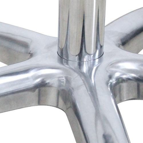 办公椅转椅配件铝合金五星脚椅子爪办公椅脚底座铝制五 - 图3