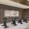 ZS aerobic fitness bicycle commercial gym exercise bike magnetically controlled dynamic riding bicycle