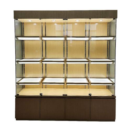 玻璃展示柜奖牌证书礼品汽车药店陈列模型钢化玻璃源头工厂货柜 - 图1