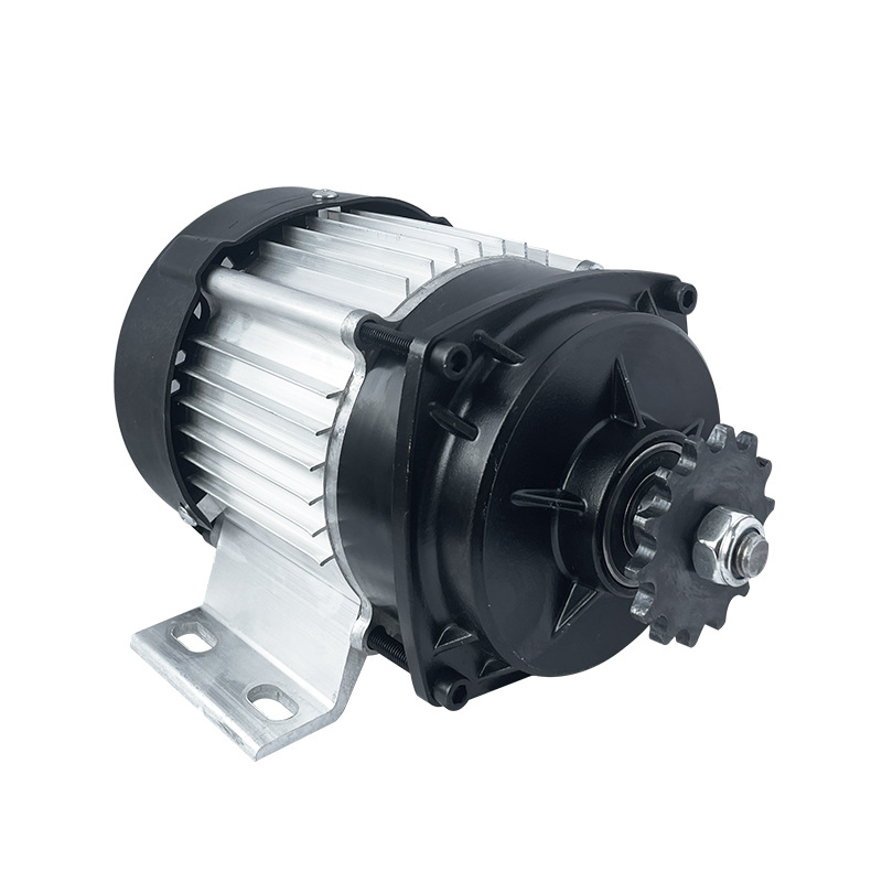 มอเตอร์รถสามล้อไฟฟ้า 48V60V 700W แบบโซ่ กระแสตรงไร้แปรงถ่าน รถสามล้อริกโชว์ดัดแปลง ติดตั้งบริเวณช่วงกลาง