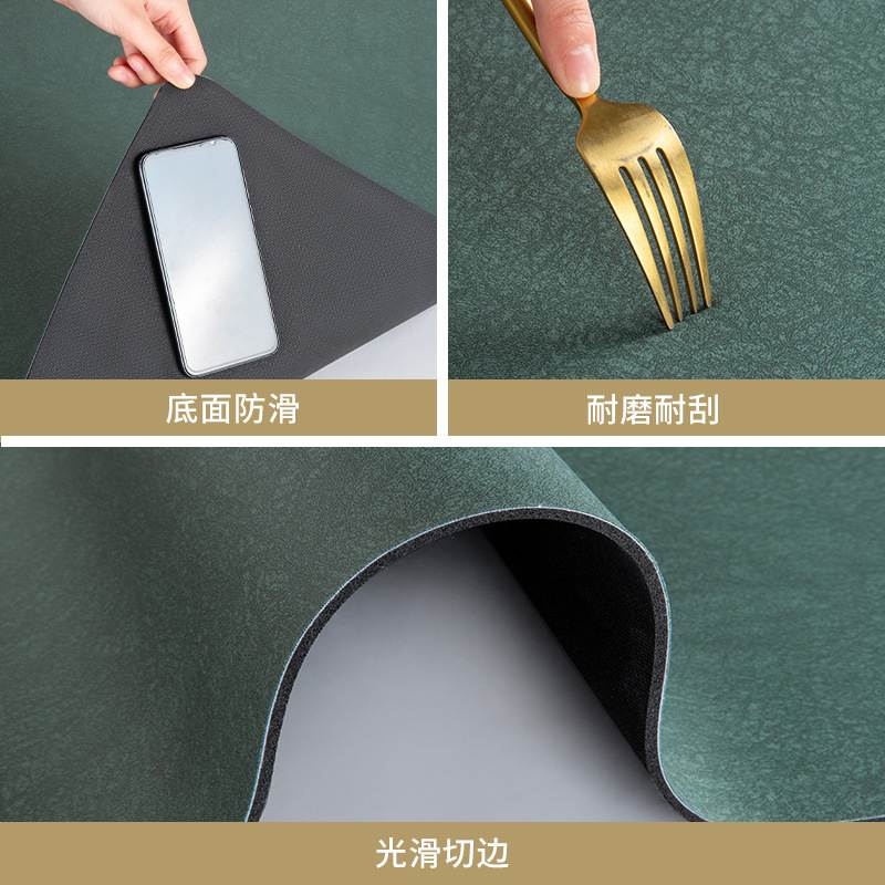 Kitchen floor mats, dirt-resistant floor mats, oil-absorbent and water-absorbent household long carpets, non-slip, oil-proof and waterproof mats, diatom mud floor mats