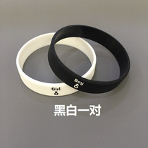 Good Cargo Silicone Bracelet Basketball Fitness Sport for men and women friends Students Girlfriends Girlweb Red Wristband Bracelet Gift