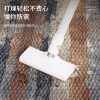 Special kitchen floor mat, oil-absorbent, non-slip, wipeable and wash-free, L-shaped monolithic water-absorbent and dirt-resistant corner mat, customized carpet
