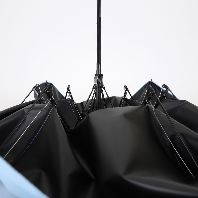 雨伞五折口袋伞遮阳黑胶伞商务礼品男女防晒六迷你太阳伞广告伞骨 - 图1