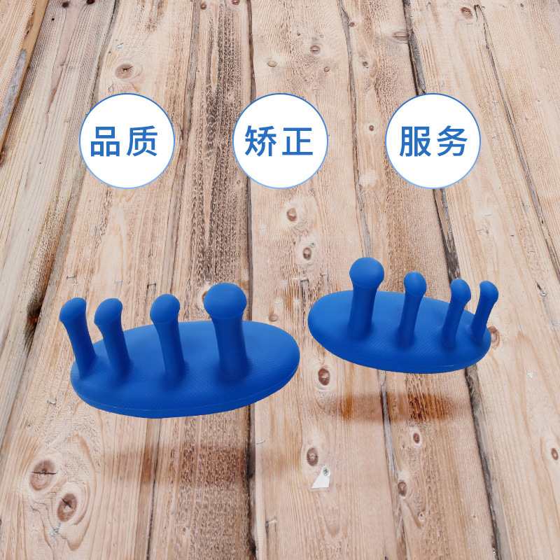 脚趾矫正器拇指外翻分趾器足弓腿外翻足底五指脚型足弓训练女 - 图0