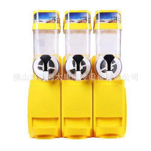 珠三角出口型雪泥机雪融机 商用三缸饮料果汁沙冰机雪蓉机沙冰机 - 图2