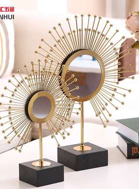 新款直销创意客厅轻奢简约装饰品摆件家居样板间玄关电视柜工艺品