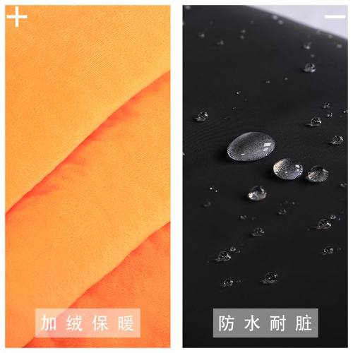 儿童电动车护膝冬季防风套护具保暖防寒骑行小朋友护腿摩托车膝盖 - 图1