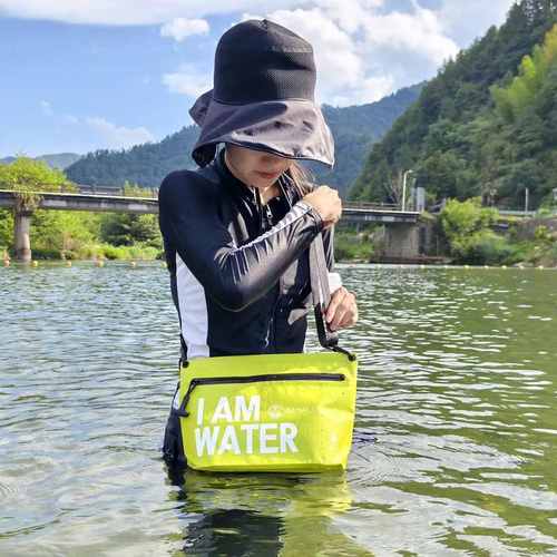 IPX7下水防水包泼水节游泳海边单肩包加厚密封手机防水袋户外旅行 - 图0