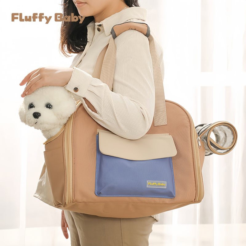 宠物外出包猫包狗包扩展迪笼泰猫外出便携单肩可背包隧道双肩 - 图2