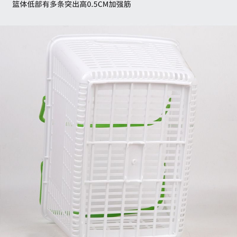 厂家手提超市购物篮便利店零食筐水果店篮子商场塑料手提篮商用 - 图2