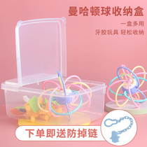 Tooth Gum Containing box Nipple Biting Manhattan Ball Baby Large Capacity rocking Suzuki out Toys Containing Box Baby