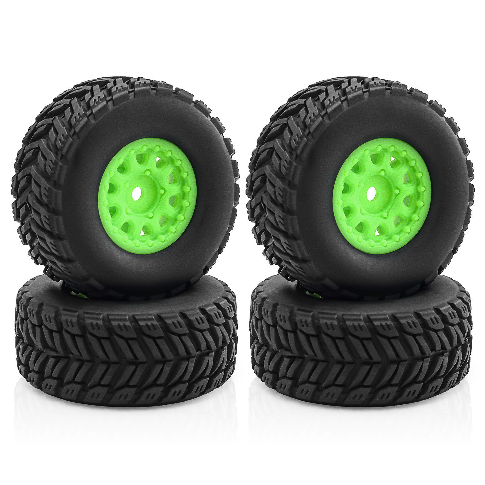 ล้อแม็กซ์ Arrma รุ่น Mojave Grom ล้อรูปไข่ + ยางลายปลากระเบน Ara550116-W247 สเกล 1/14