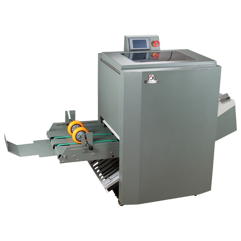 Fully automatic stitching and folding machine, saddle stitching, wire binding and folding machine, all-in-one folding machine, electric stapler, post-printing graphics and text binding
