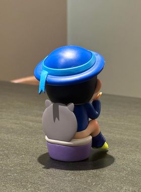 【厕所搭子】蜡笔小新摆件桌面卫生间装饰可爱家居好物改造小物件