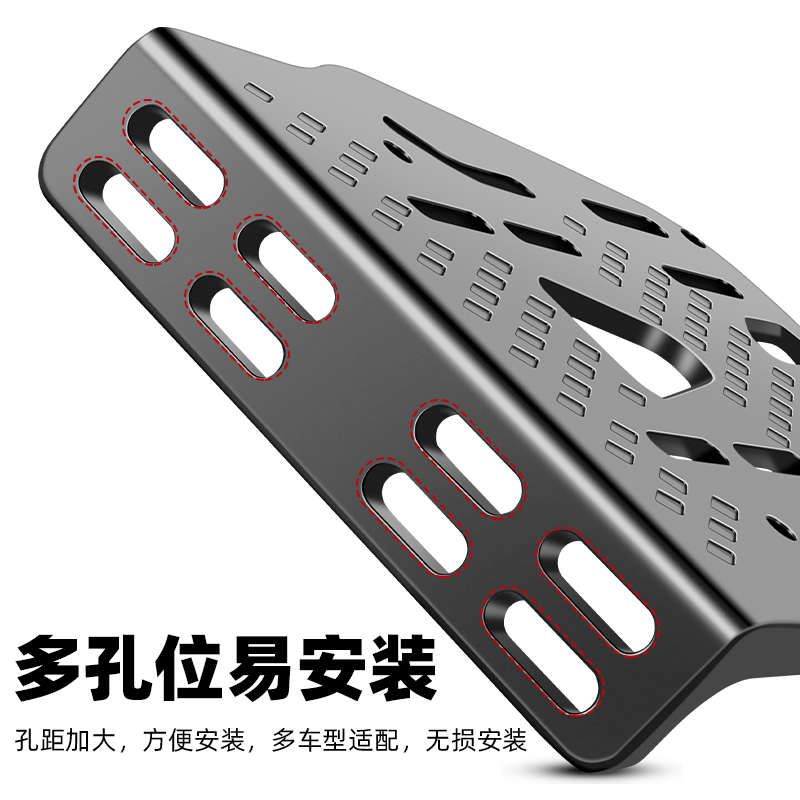 电瓶电动车后尾架子尾箱后备箱支架一体支撑货架专用后座靠背通用 - 图3