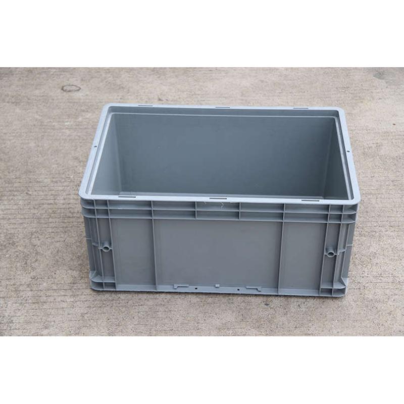 4628大把手塑料周转箱物流运输筐长方形加厚带盖储物收纳盒 - 图1