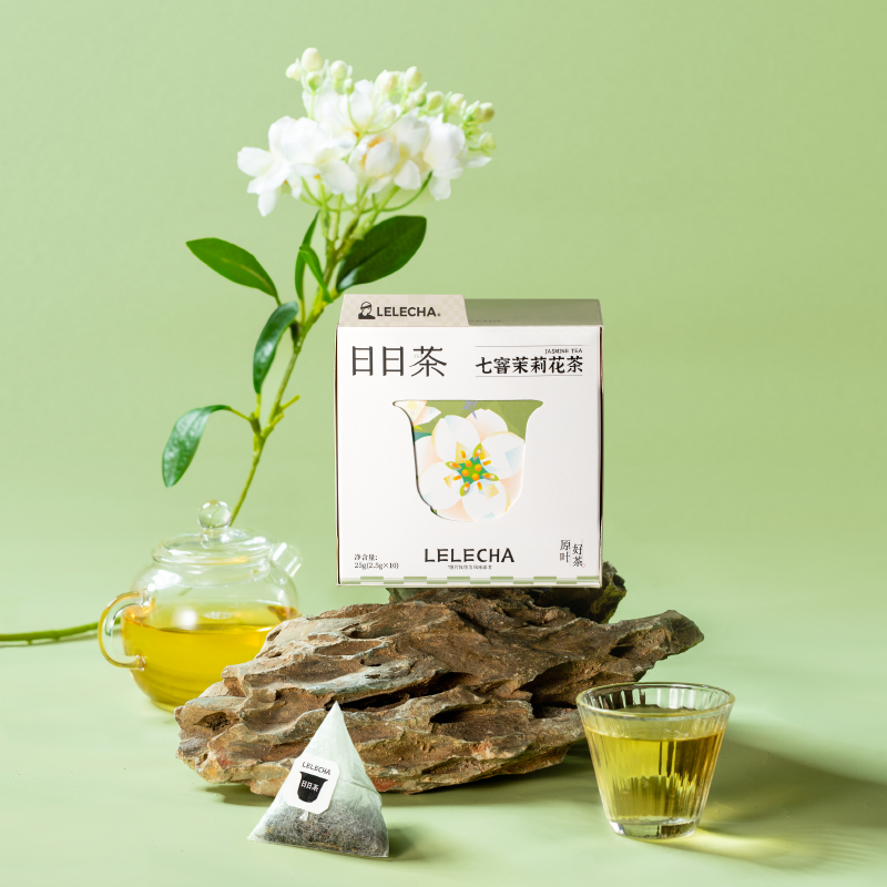 4.0新品首发｜LELECHA乐乐茶日日茶茉莉玫瑰桂花乌龙茶茶包花茶 - 图0