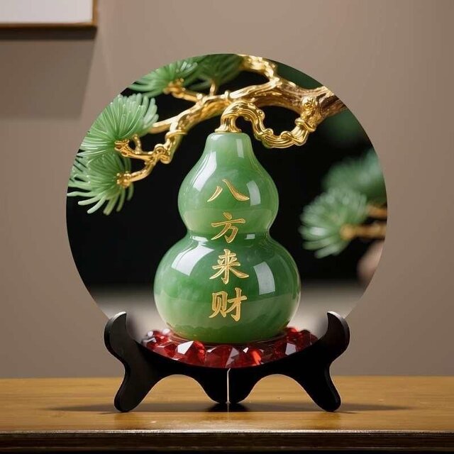 Wealth-enhancing ornaments, housewarming decorations, new home decoration, home display cabinets, TV cabinets, table gifts, gifts